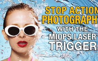 Water Splash Photography with MIOPS Laser Trigger Mode