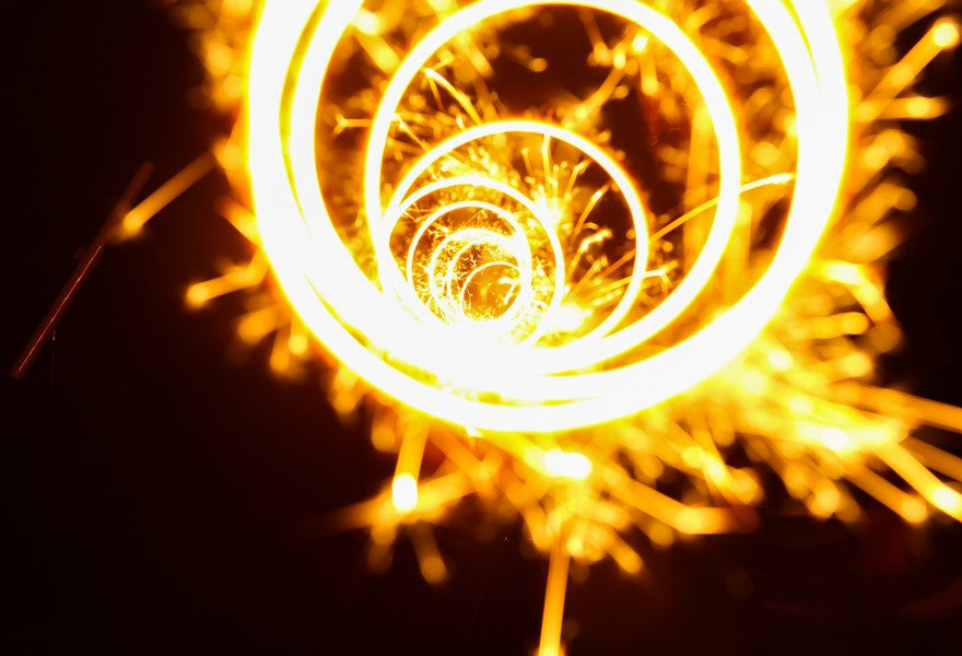 How to Capture Sparkler Fire Rings With Long Exposure By Using Smart+